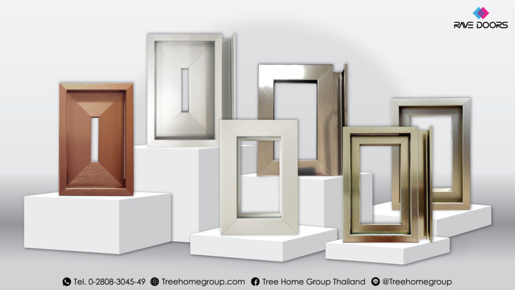 เข้มหรือสว่างกับบานกรอบอลูมิเนียมเฟรมของเรฟดอร์ - Tree Home Group